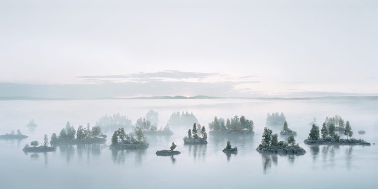 Thomas Wrede, Früher Morgen bei den Korallenmoosinseln, 2016, © Courtesy of the artist / VG Bild-Kunst, Bonn 2020