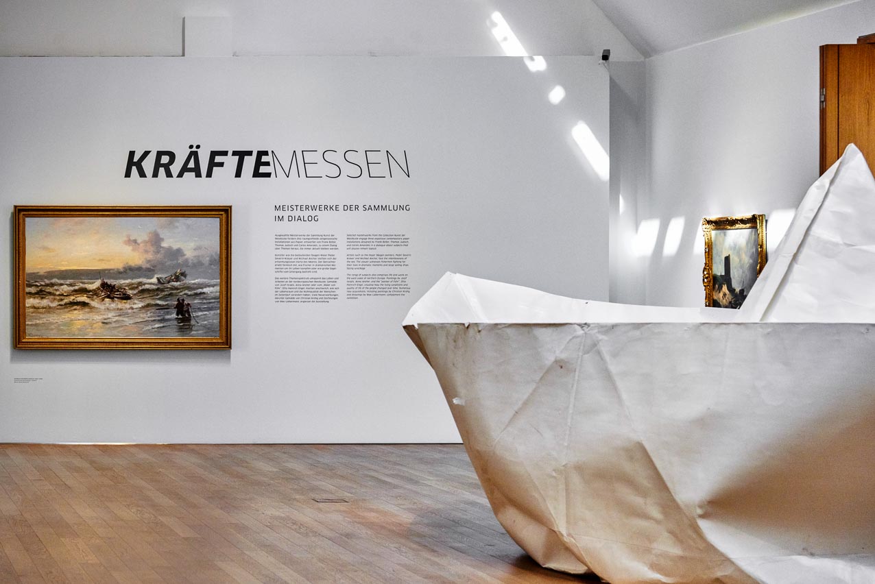 Kräftemessen - Ausstellungsansicht I