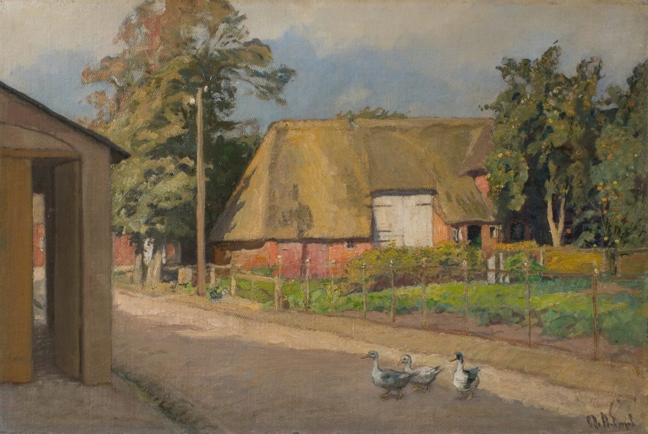 Otto Heinrich Engel - Straße in Alkersum