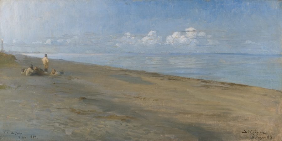 Peder Severin Krøyer - Fischer am Strand von Skagen