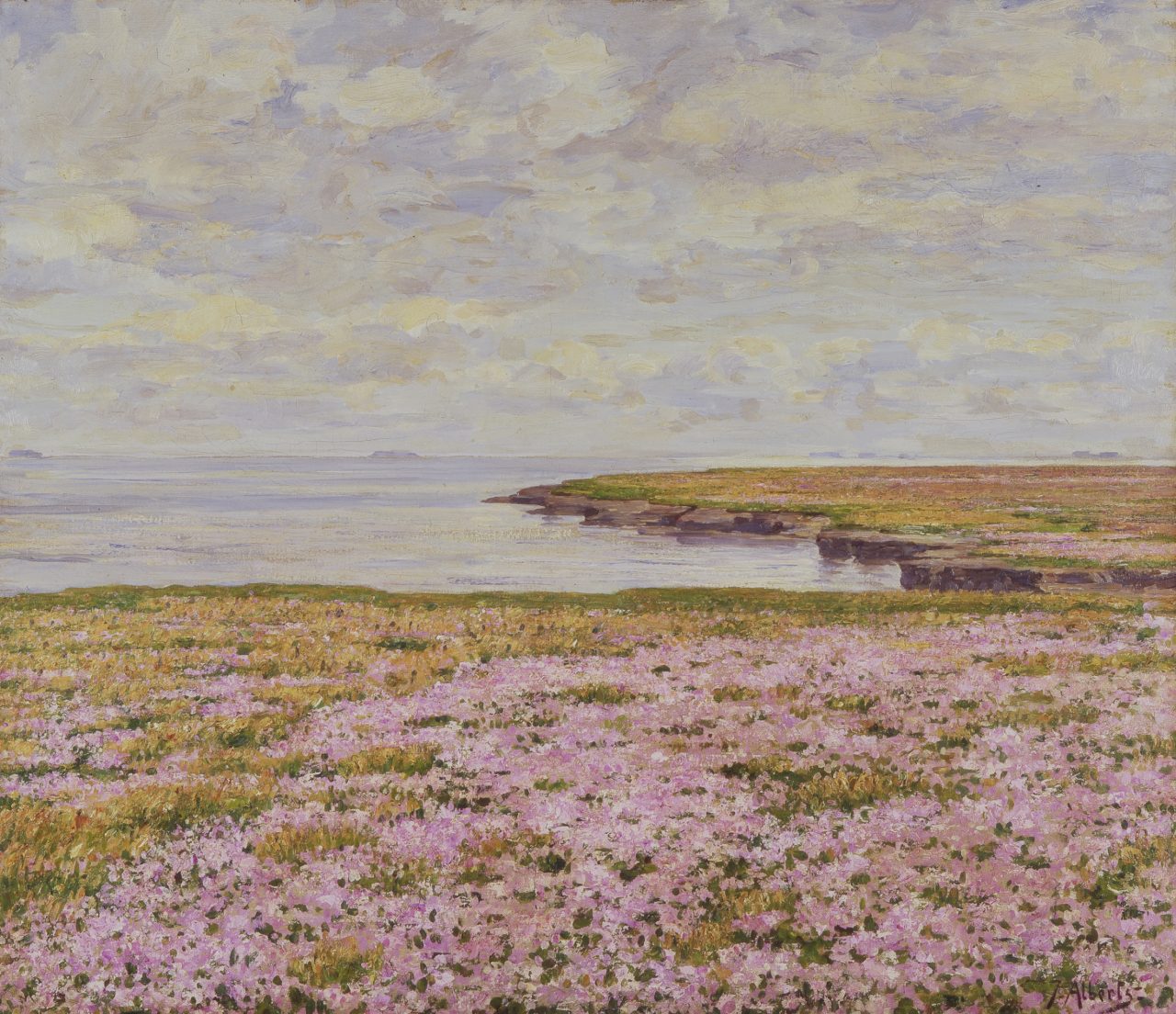 Jacob Alberts - Blühende Hallig