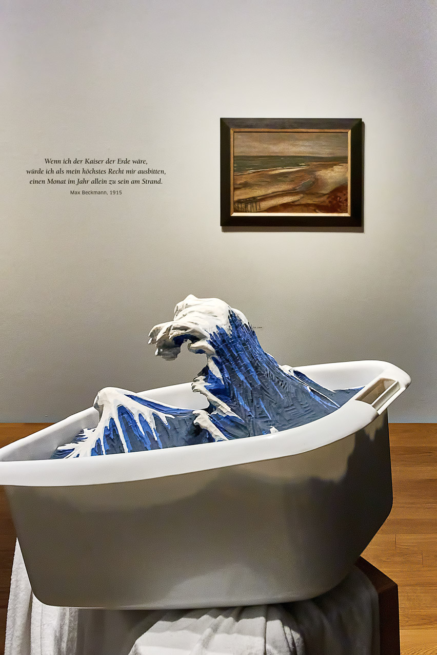 Das Meer - Ausstellungsansicht III