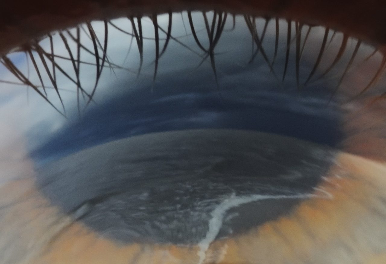 Melanie Wiora, Gewitterwolken am Meer