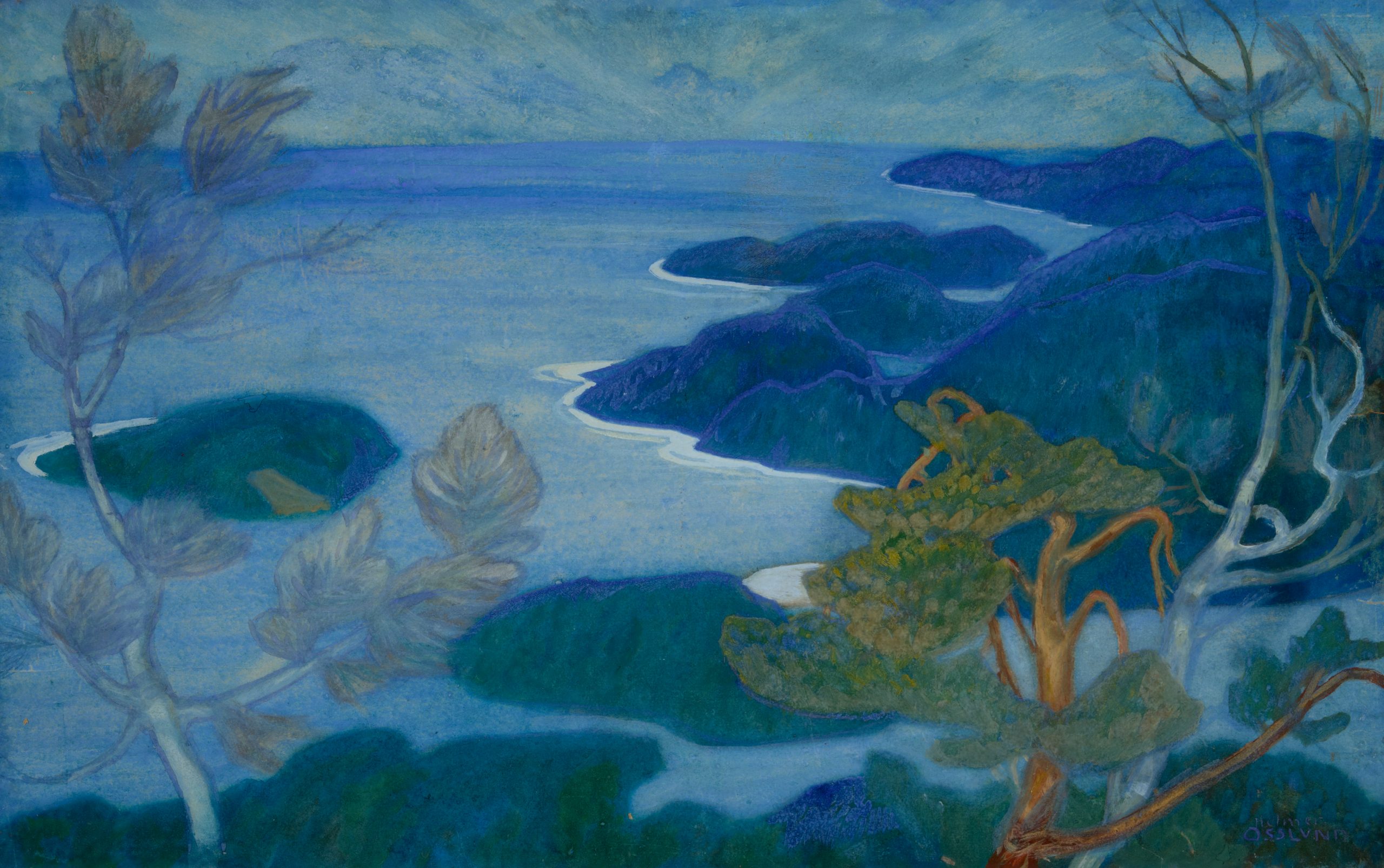 Helmer Osslund, Blick von Ringkallen