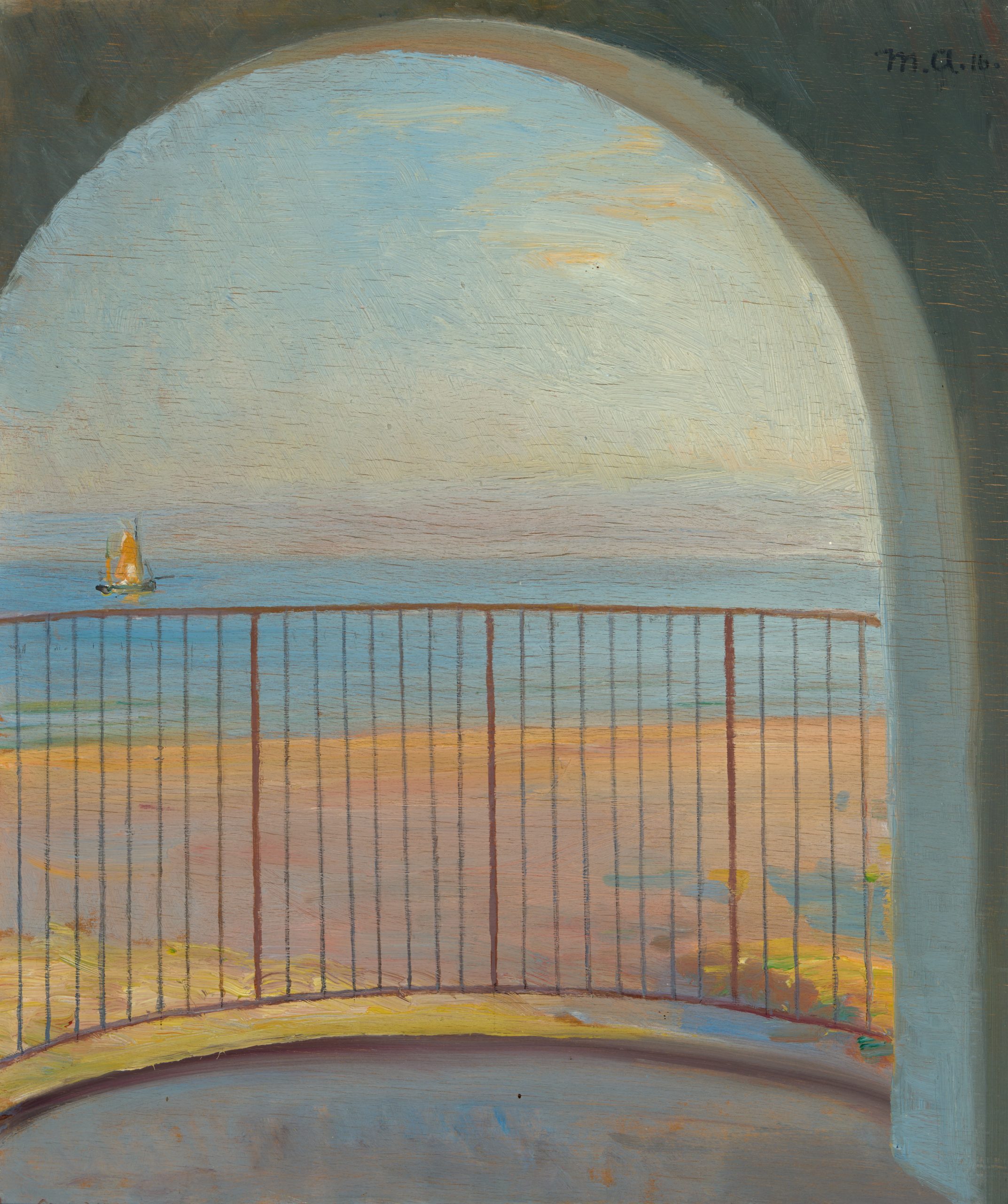 Michael Ancher, Blick auf den Kattegat