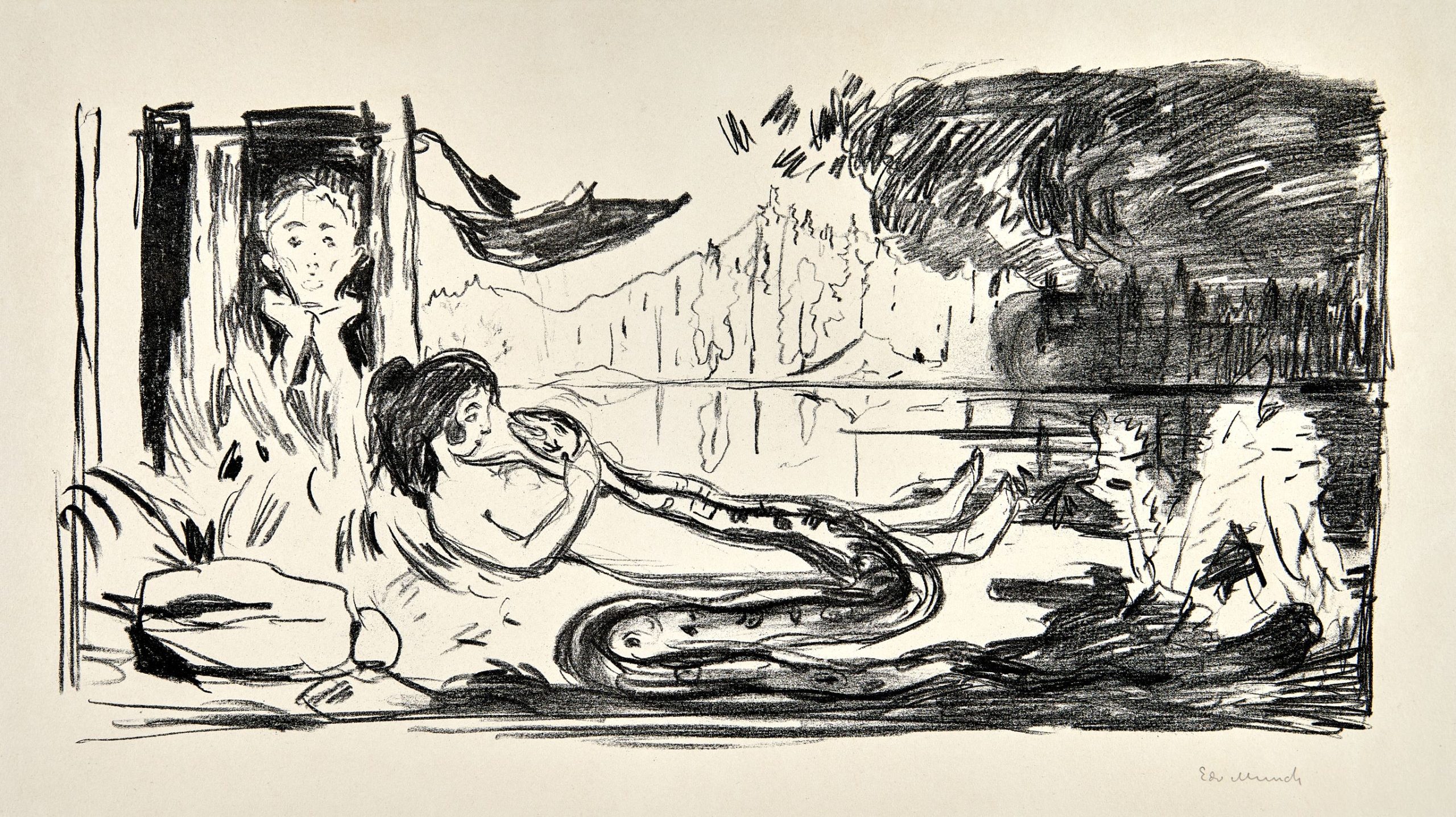 Edvard Munch, Die Wolke