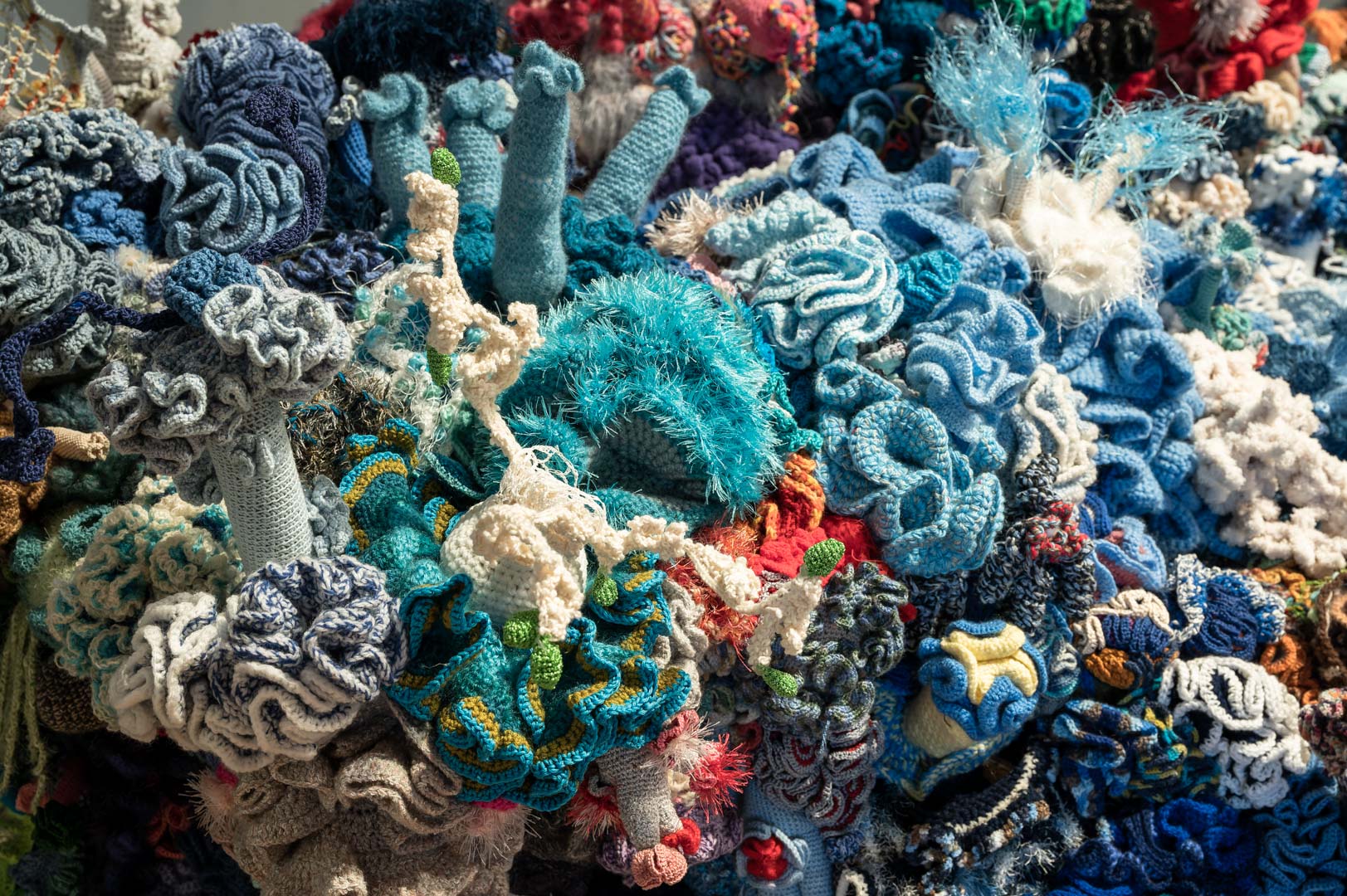 Christine und Margaret Wertheim, Hyperbolic Crochet Coral Reef